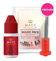 cola MACY p+ para cilios com 3ml