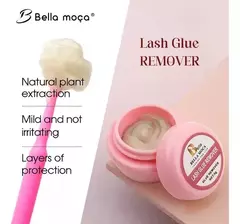 removedor de cola de cilios bella moça creme 5g. - deisealinecosmeticosebeleza.com