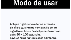 Removedor nagaraku para cilios creme sem ardor hipoalergenico 12g. na internet