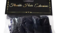 Nano Extension nano pele para cabelo mega hair fita adesiva 10 rolos preto.