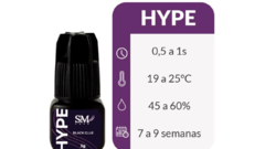 Cola Hype SM Lash para extensão de cílios 3ml - deisealinecosmeticosebeleza.com