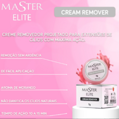 removedor de cilios cream remover master elite 5g lançamento. - deisealinecosmeticosebeleza.com