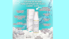 espuma para cilios Shampoo de Limpeza para Cílios Soft Snow Cherry Lash 120 ml. - comprar online