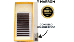 Cílios Y Decemars marron Curvatura D 0.07 mix