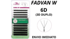 cilios w 6d fadvan double individual egipicio tecnologico.