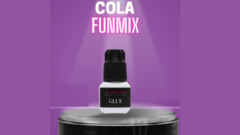 cola fria funmix glue para cilios tufo e fio a fio baixo ardor e odor