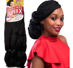 Jumbo Super X Cabelo Para Tranças Jumbão Box Braids Pacote 400 Gr