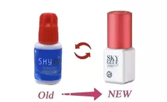 cola 5ml sky glue para cilios fio a fio,russo, e tufo,nova!