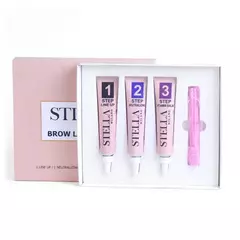 stella milano kit grande lash lifting e brow lamination ant irritaçao