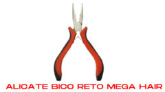 alicate para mega hair ponta reta, serve para microlink,queratina 1 unidade. na internet