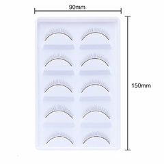 Cílios para Treino de Extensão Fio A Fio E Volume Russo 5 PARES. na internet