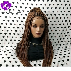 cabelo Jumbo Super 6X (400g) 126cm - CASTANHO natural Tranças Box Braids,twist. cor4. na internet