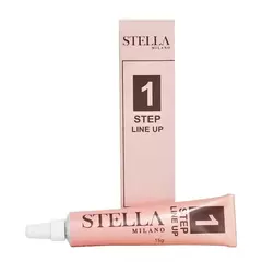 step 1 line up stella milano lash lifiting brow lamination 15g passo 1 creme alinhador