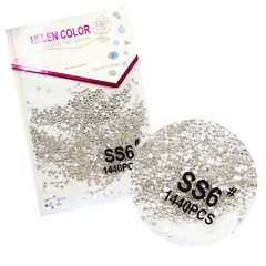 pedraria para cilios Strass Cristal diamante Furta Cor Swarovski swaski pedras joias 1440 peças. na internet