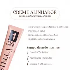 step 1 line up stella milano lash lifiting brow lamination 15g passo 1 creme alinhador na internet