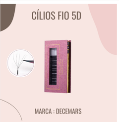 cilios W 5D egipicio DECEMARS mix 8-14mm 0.07mm. - comprar online