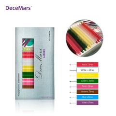 cilios colorido DECEMARS varias tamanhos 0.07d. - comprar online