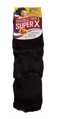 cabelo Jumbo Super 6X (400g) 126cm - CASTANHO escuro Tranças Box Braids,twist. cor2. - comprar online