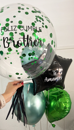 Bouquets de globos personalizados con helio - comprar online