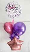 Bouquets de globos personalizados con helio