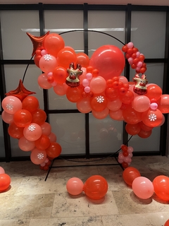 Arco de metal con globos para decoraciones - comprar online
