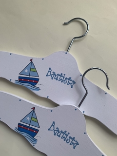 Percha personalizada Velero - comprar online