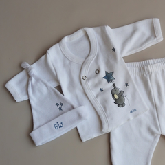 Ajuar "Hello Baby" Elefante Estrella - comprar online