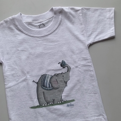 Remera Manga Corta Elefante Babar - comprar online