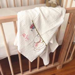 Manta swaddle coneja