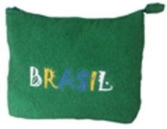 NECESSAIRE ATOALHADA BRASIL - comprar online