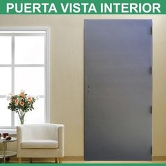 Puerta de chapa inyectada lisa. Chapa Nº 20. De 0.70 x 2.00m en internet