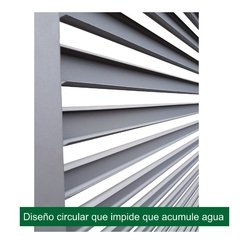 Portón corredizo automatico Chapa plegada en tablillas de 5 cm Nº 20 de 2.50 x 2.10. - comprar online