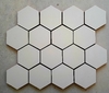 Malla Hexagonal Ceramica Hexagono 70mm Blanco Satinado