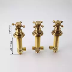 Griferia Bidet Vintage Bronce Antiguo Baño 8673-h Valemma en internet