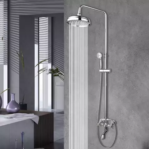 Ducha Vintage Externa Columna Con Transferencia Antigua valemma glomma 50390-C