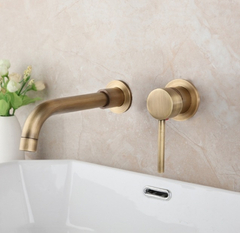 Grifería De Baño Valemma Glomma 8867f-2 Color Bronce