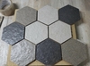 Malla Hexágono 110mm 32,5x39,5cm basalto gama gris Texturado (A PEDIDO)