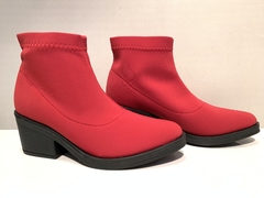 Bota elastizada Nicole roja - comprar online