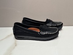 Mocasín Art negro - comprar online