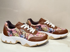 Zapatilla Flowers suela - comprar online