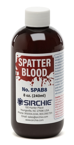 PATRONES DE MANCHAS DE SANGRE (simulación para patrones) - SIRCHIE ®