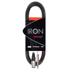 KWC IRON CABLE DE PATCHEO XLR M X PL 1/4 TRS – STANDARD -