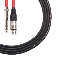 KWC IRON CABLE DE PATCHEO XLR H / PLUG TRS – STANDARD - Kwcables