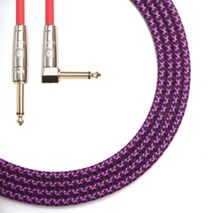 KWC SUPERNEON CABLE DE INSTRUMENTOS ANGULAR-RECTO (DORADOS) TEXTIL - comprar online